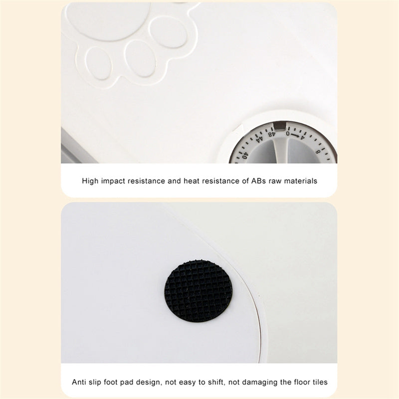 Automatic Pet Feeder Smart Food Dispenser For Cats Dogs Timer Stainless Steel Bowl Auto Dog Cat Pet Feeding Pets Supplies